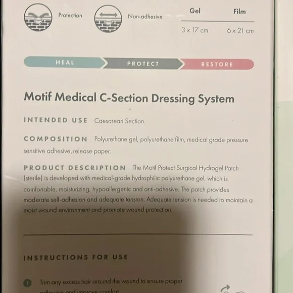 Motif medical c section care - Picture 5 of 6
